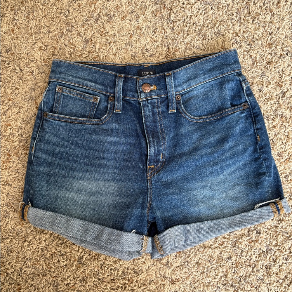 SOLD - J. Crew Women's Blue Denim Shorts